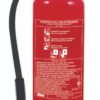 Πυροσβεστήρας αφρού 6Lt 1,5% με δοχείο μονόραφo με πλαστική εσωτερική επικάλυψη, με κλείστρο με βαλβίδα ασφαλείας μανομέτρου