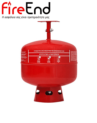 Πυροσβεστήρας οροφής ξηράς σκόνης ABC 40% 12kg
