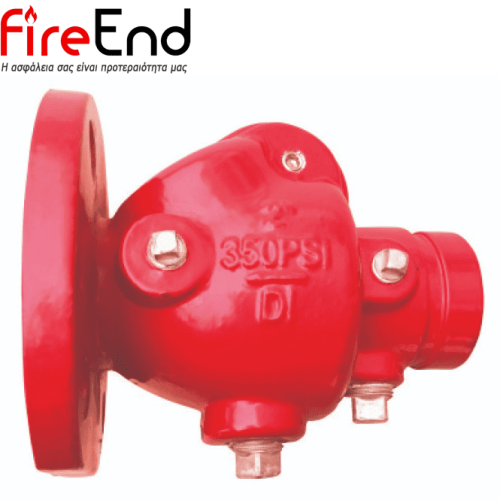 Βάνα Τύπου Swing-Check-Valve Αυλακωτή x Φλάντζα – 350psi